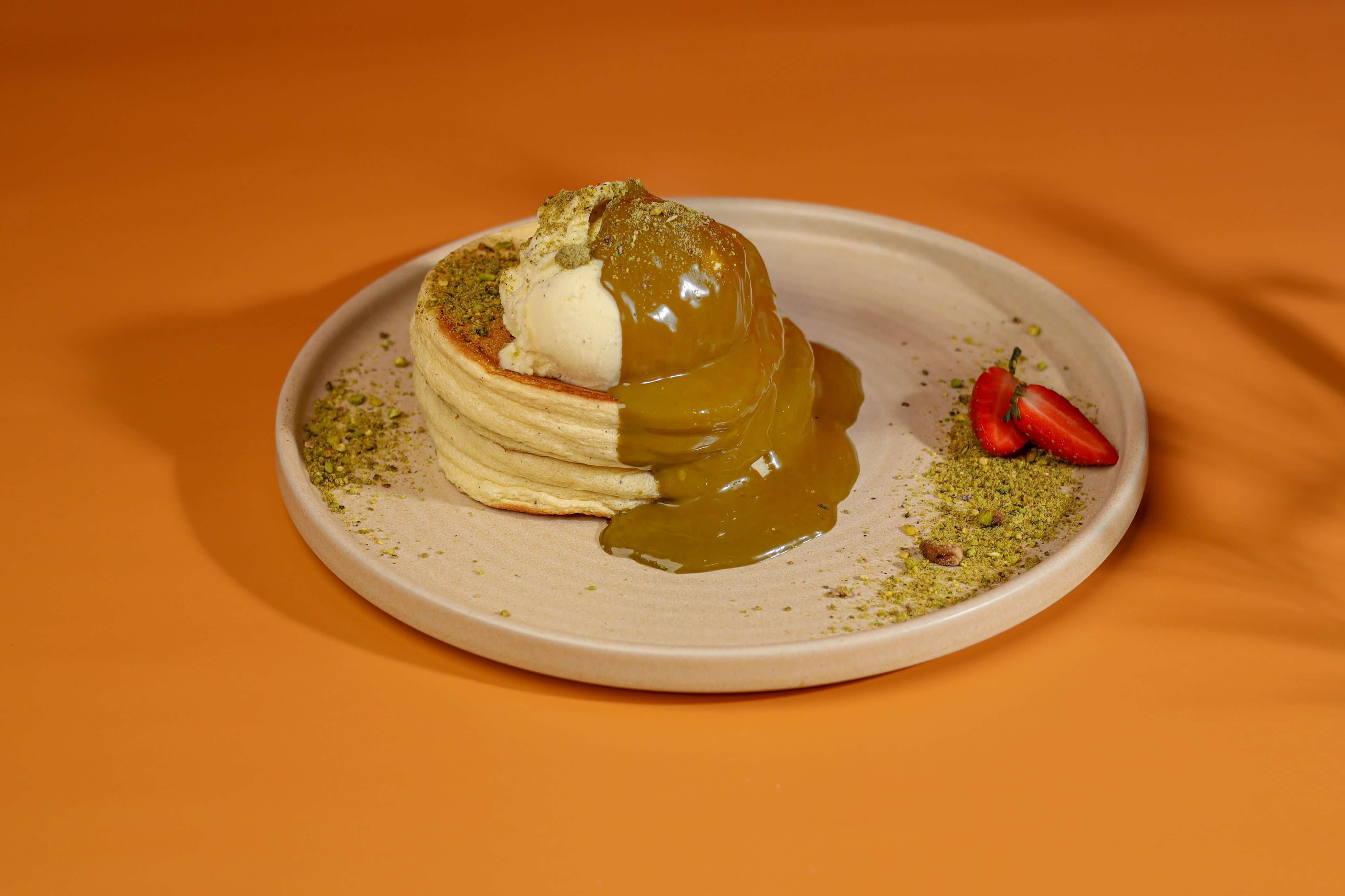 Pistachio Japanese Pancake